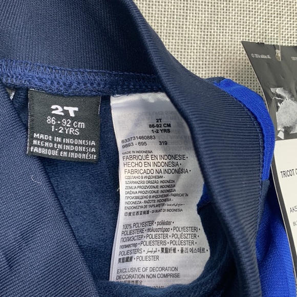 Adidas Kids' Tricot Joggers Size 2T - Picture 5 of 9